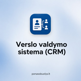 Verslo valdymo sistema (CRM) Šiauliai Ponas Obuolys, MB nuotrauka 7