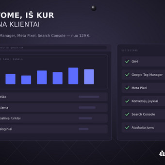 Konversijų sekimas: GA4, Tag Manager, Meta Pixel Vilnius Omni Business Lab nuotrauka 9
