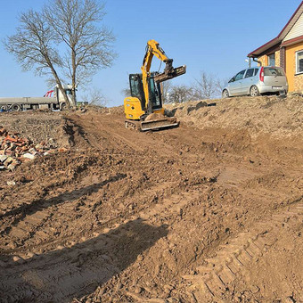 Ekskavatoriaus nuoma Vilnius UAB"Luksina" nuotrauka 1