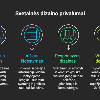 Svetainių kūrimas Vilnius RainbowCode nuotrauka 2