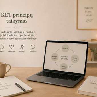 Kognityvinės elgesio terapijos (KET) principų taikymas Klaipėda Jurgita nuotrauka 2