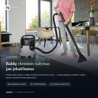 Valymo paslaugos Vilnius Nestly, MB nuotrauka 2
