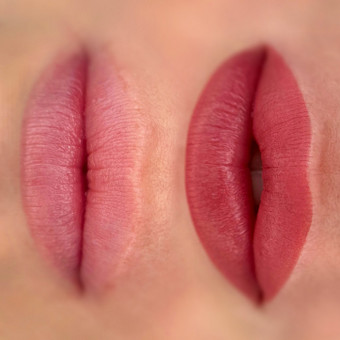 Lūpų permanentinis makiažas Klaipėda Sandra Šalmin Permanent Makeup Academy nuotrauka 2