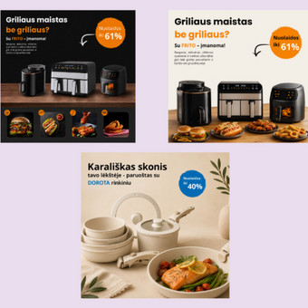 Banerių kūrimas Vilnius Karolina Dieliautė nuotrauka 1