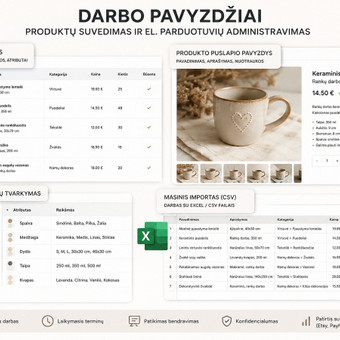 Elektroninių parduotuvių administravimas Kaunas Violeta Guogė nuotrauka 1