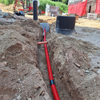 Drenažo įrengimas Vilnius MB "VV sprendimai" nuotrauka 1