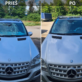 Automobilių stiklų keitimas Vilnius STIKLŲ KEITIMAS TRANSPORTUI nuotrauka 1