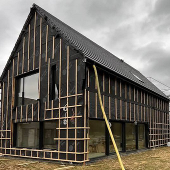 Fasado karkaso montavimas Molėtų rajonas Emko projects nuotrauka 8