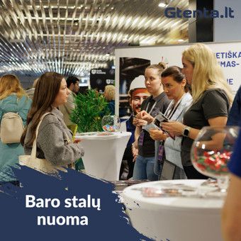 Baro stalų nuoma Kaunas UAB Gtenta nuotrauka 2