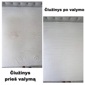 Čiužinių valymas Šiauliai Arnoldas Rimša nuotrauka 3
