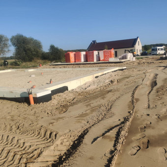 Gręžtiniai (poliniai) pamatai Klaipėda MB "Dvynių namai" nuotrauka 1