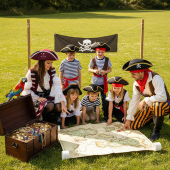 Piratų lobiai Vilnius Šypsomės.lt | vaikų šventės nuotrauka 7
