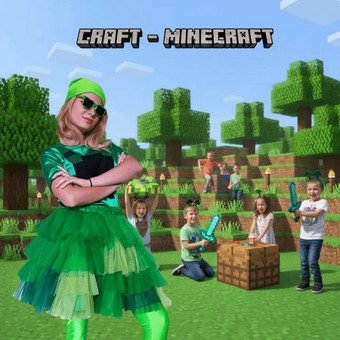 Craft-Minecraft Vilnius Šypsomės.lt | vaikų šventės nuotrauka 8