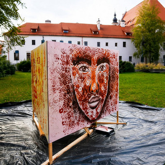 Grafiti workshop Vilnius Povilas Kupcinskas nuotrauka 4