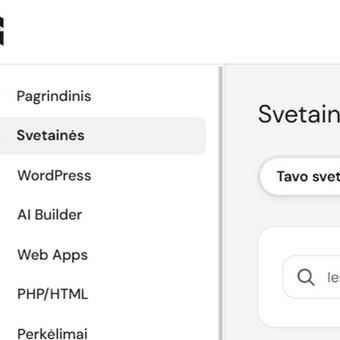 Svetainių talpinimas (Hosting) Kaunas GWebas nuotrauka 3