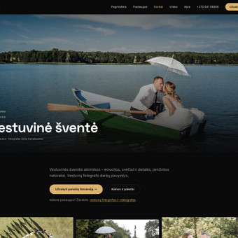 Svetainių dizainas (web design) Vilnius thereisnoagency.com nuotrauka 1