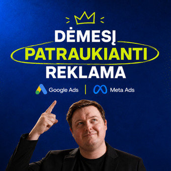 Google Ads reklama Vilnius Mantas Mereckis nuotrauka 1
