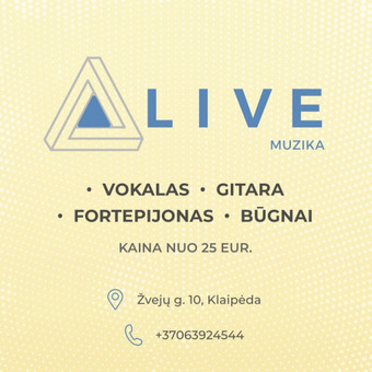 Privačios muzikos pamokos Klaipėda Alive Creative Community nuotrauka 6
