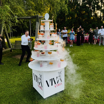 Šampano piramidė Vilnius Viva Copa nuotrauka 2