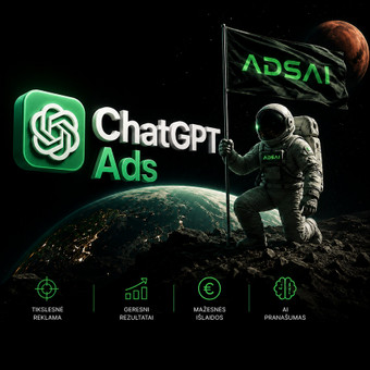 ChatGPT reklamos Kaunas MB, Adsai nuotrauka 5
