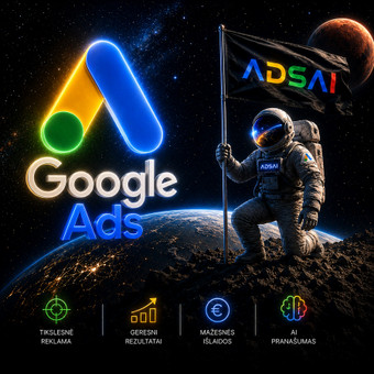 Google Ads reklama Kaunas MB, Adsai nuotrauka 4