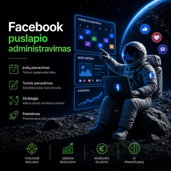 Facebook puslapio administravimas Kaunas MB, Adsai nuotrauka 3