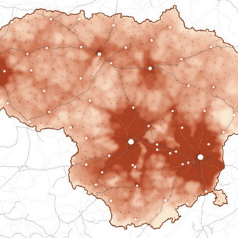 GIS darbai ir erdvinė duomenų analizė Vilnius Žemėtvarkos projektai nuotrauka 8