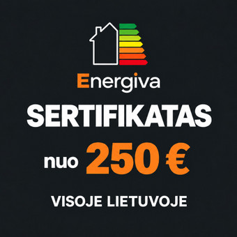 Energetinio naudingumo sertifikatai Klaipėda Energiva.LT nuotrauka 1