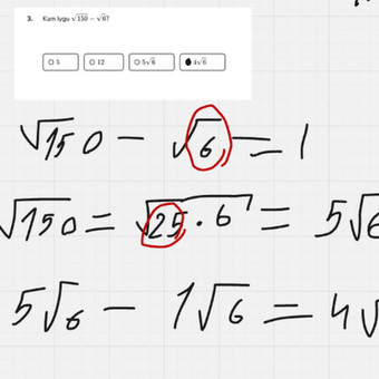 Papildomas matematikos mokymas internetu Kaunas Mantas nuotrauka 4