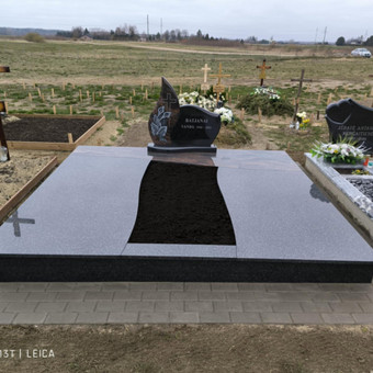 Paminklų, antkapių montavimas Kaunas Prisiminimo akmenys nuotrauka 1