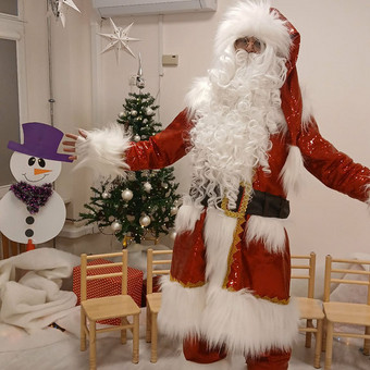 Kalėdų senelis šventėje Šiauliai Seli Staigmenos nuotrauka 5