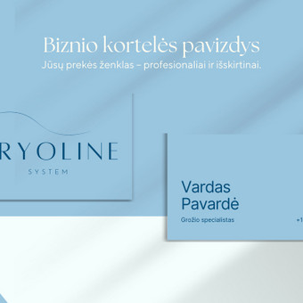 Vizitinių kortelių maketavimas Palanga GB Design nuotrauka 6