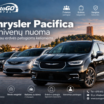 7-9 vietų Minivenų, autobusiukų nuoma Vilnius autoGO rental nuotrauka 9
