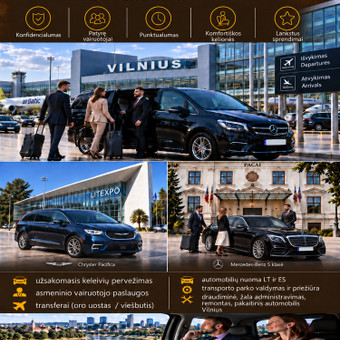 Klientų pasitikimas ir pristatymas į nurodytą vietą (Viešbutis, konferecija, koncertas). Vilnius autoGO rental nuotrauka 6