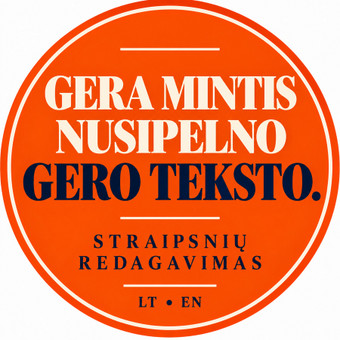 Straipsnių redagavimas Vilnius Laura nuotrauka 3