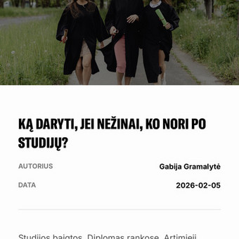 Straipsnių rašymas Vilnius Gabija Gramalytė nuotrauka 1