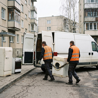 Buitinės technikos išvežimas Vilnius MB ŠVARI ZONA nuotrauka 3