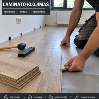 Laminato klojimas Vilnius Tomas nuotrauka 5