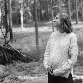Nėščiosios fotosesija Kaunas Aureja Raudone Photography nuotrauka 4