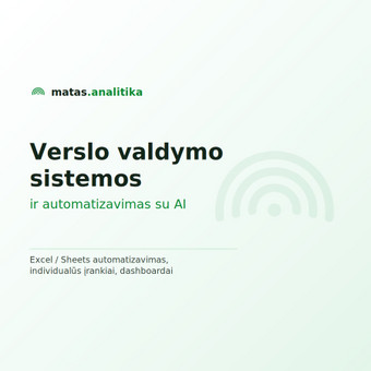 Verslo valdymo sistemų kūrimas Kaunas Matas nuotrauka 6