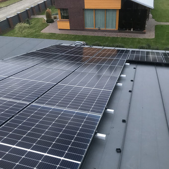 Saulės elektrinių montavimas Šiauliai MB PERUNAS nuotrauka 13