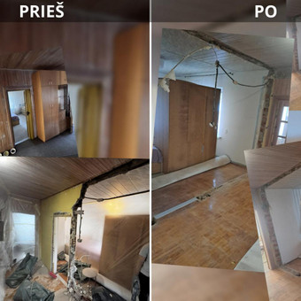 Pertvarų, sienų griovimas Klaipėda UAB Nordhold nuotrauka 3