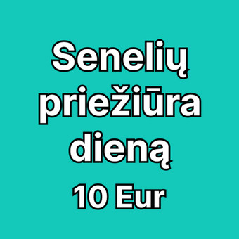 Senelių priežiūra dieną Plungės rajonas Vida Daumantienė nuotrauka 2