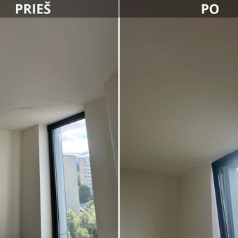 Sienų tinkavimas Vilnius Emilis Kirsnys nuotrauka 1