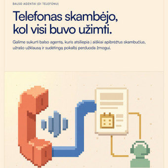 Balso agentai (DI telefonu) Vilnius AI Merge Studio ltd nuotrauka 11