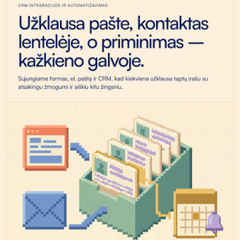 CRM integracijos ir automatizavimas Vilnius AI Merge Studio ltd nuotrauka 9
