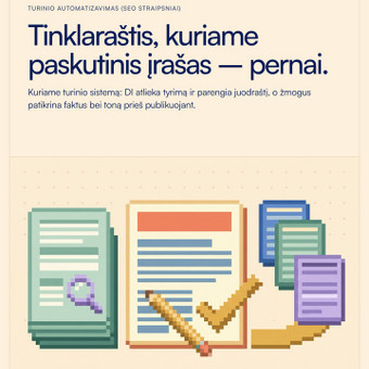 Turinio automatizavimas (SEO straipsniai) Vilnius AI Merge Studio ltd nuotrauka 10