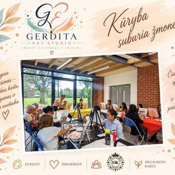 Tapybos kursai Kaunas Dina Edita K nuotrauka 5