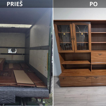 Baldų pervežimas Vilnius Mobili komanda nuotrauka 10