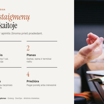 Programavimo mokymas Vilnius Vaidas Bagdonas nuotrauka 6
